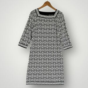 🎉5 for $45🎉 Talbots dress size M black white